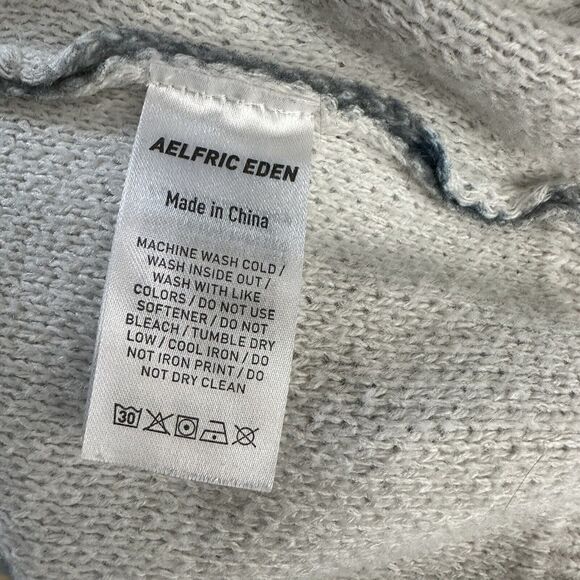 aelfric eden blue pullover sweater Size XL - Picture 4 of 5